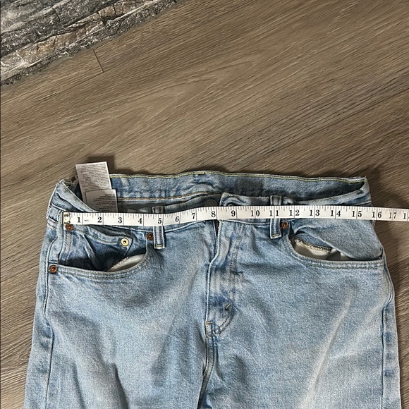 Men’s 33 x 32 Levi's light Blue Slim Straight Jeans - Picture 7 of 9